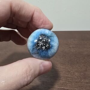 Glacierite Crystal Sphere #B 33 mm